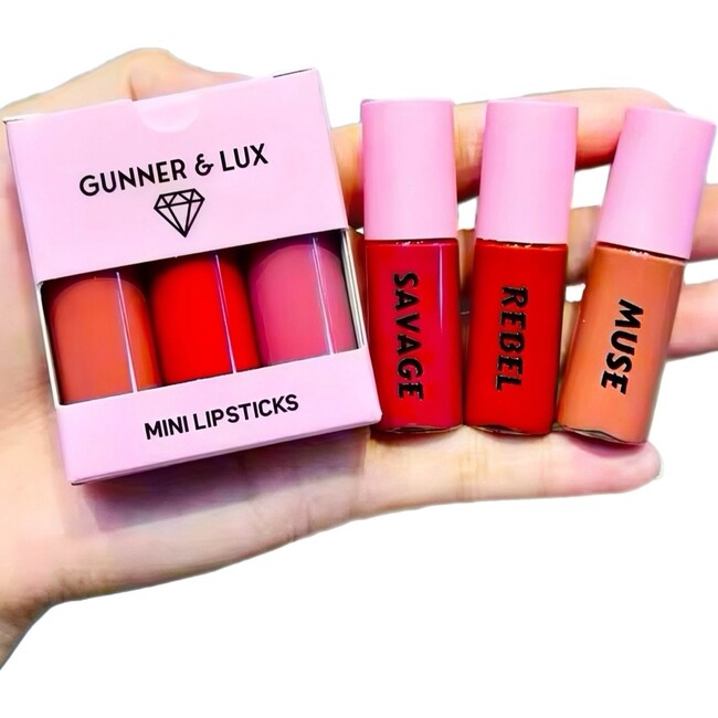 Mini Lipstick, 3 Pack