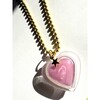 Lip Gloss Heart Necklace - Necklaces - 4