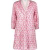 Marina Women's Mini Dress Jaipur Bloom, Pink - Dresses - 1 - thumbnail