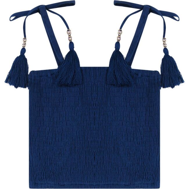 Louisa Top and Skirt Set Galaxy Embroidery, Blue - Mixed Apparel Set - 3