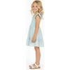 Mini Paloma Girl's Dress Seafoam Booty, green - Dresses - 3