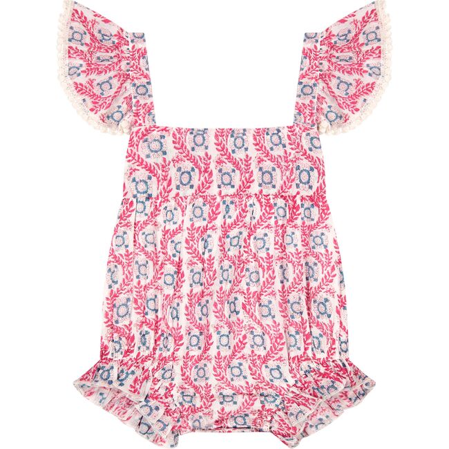 Chloe Baby Romper Jaipur Bloom, Pink