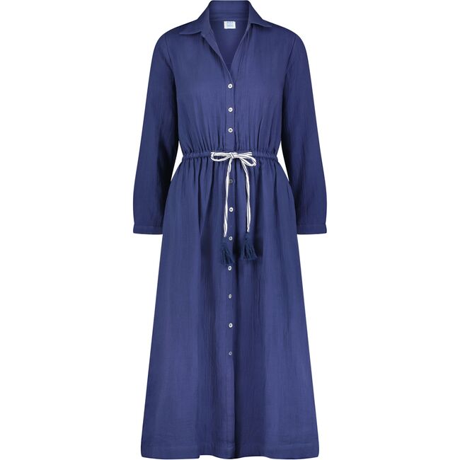 Anais Women's Shirtdress Lapis Blue, Blue