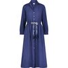 Anais Women's Shirtdress Lapis Blue, Blue - Dresses - 1 - thumbnail