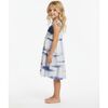 Bella Girls Shoulder Tie Sundress Navy Shibori, Blue - Dresses - 3