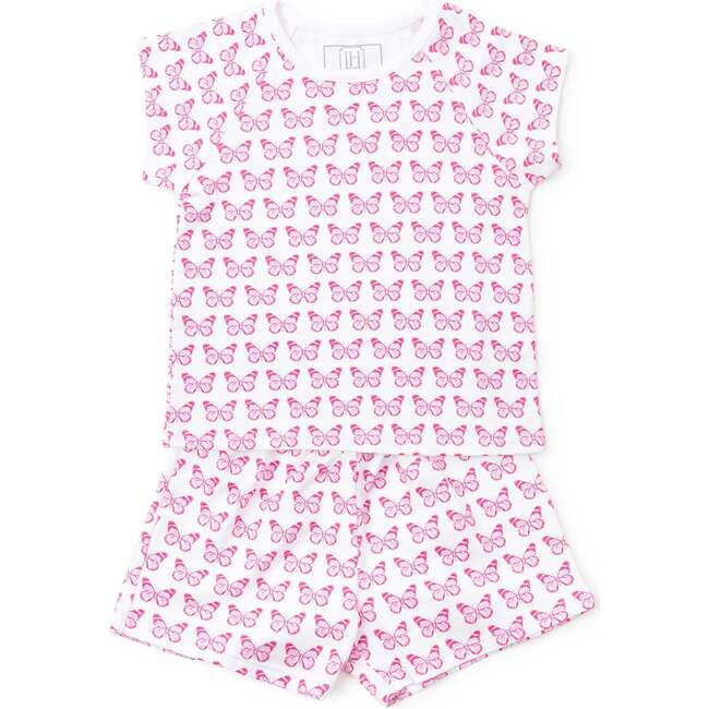 Emery Girls' Short Set, Cartie Butterflies