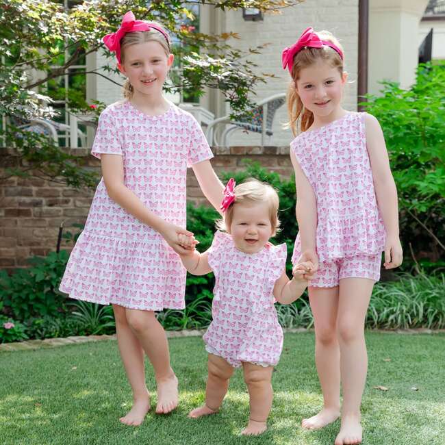 Poppy Girls' Short Set, Cartie Butterflies - Mixed Apparel Set - 3