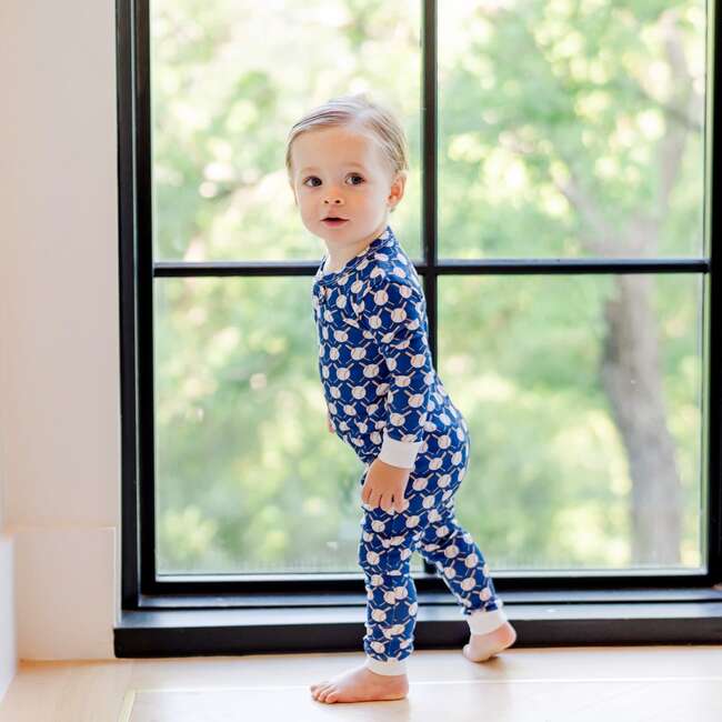 Parker Boys' Zipper Pajama, Up at Bat Baseball