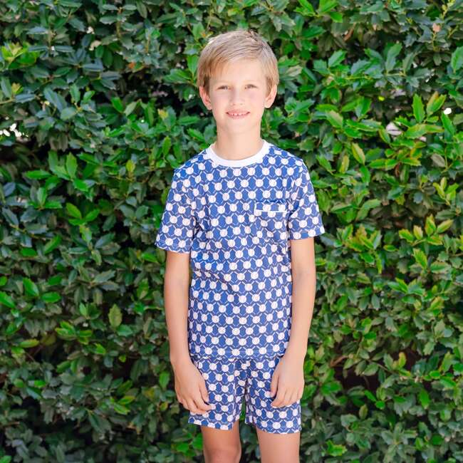 Charles Boys' Short Set, Up at Bat Baseball