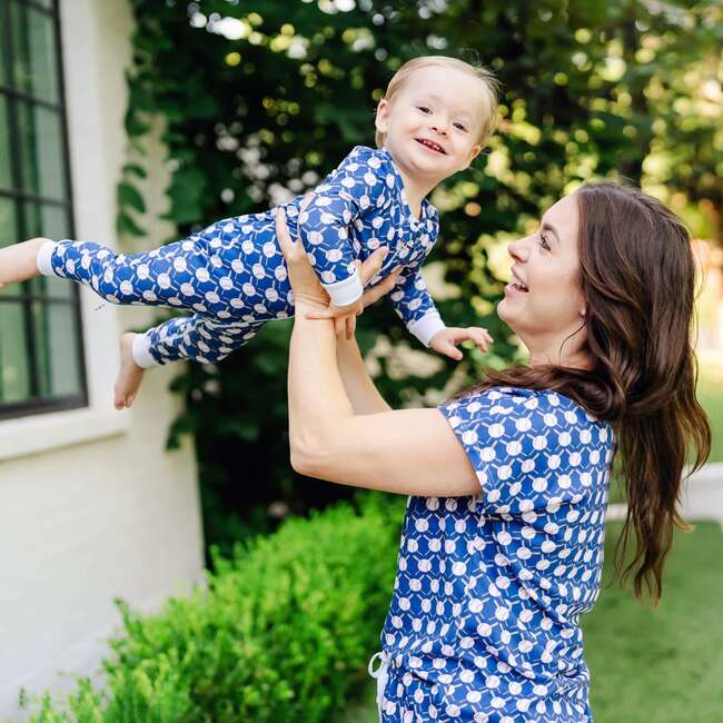 Parker Boys' Zipper Pajama, Up at Bat Baseball - Footie Pajamas - 3