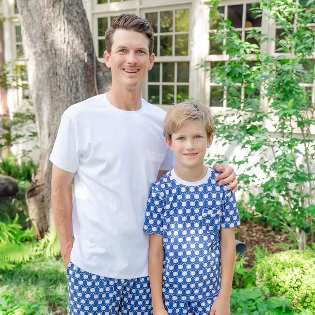 Charles Boys' Short Set, Up at Bat Baseball - Mixed Apparel Set - 3