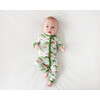 Buddy Convertible One-Piece Zipper Footie, Green - Footie Pajamas - 6