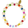 BFF Wood Bead Bracelet Set, Multicolors - Bracelets - 2
