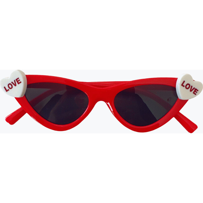 Love Wins Elle Cat Eye Sunnies, Red