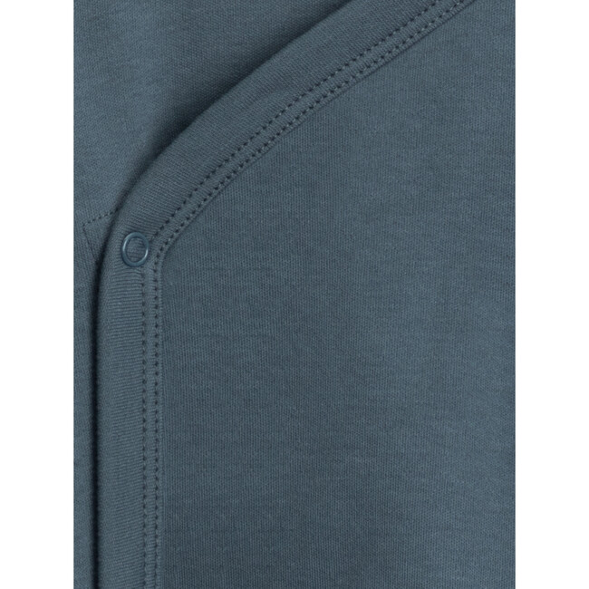 Indy Fold-Over Cuff Kimono Gown, Harbor