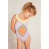 Recycled Strawberry Ruffle One Piece - One Pieces - 2 - thumbnail