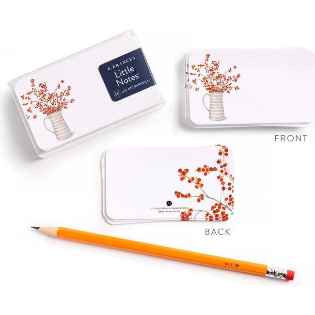 Set of 55 Little Notes®, Autumn Berry Pitcher