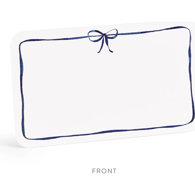 Set of 55 Little Notes®, Navy Bow - Paper Goods - 3