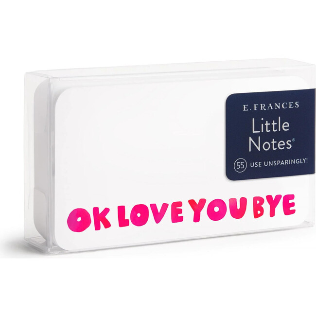 Set of 55 Little Notes, OKLoveYouBye