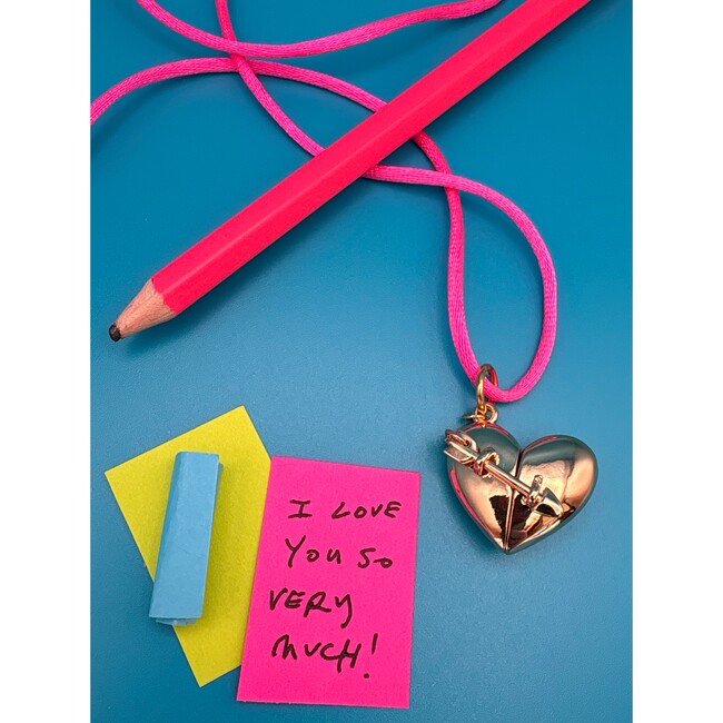 Valentine's Heart Locket Necklace - Necklaces - 3