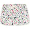 Tie Waist Shorts, Azulejos Florales - Shorts - 1 - thumbnail