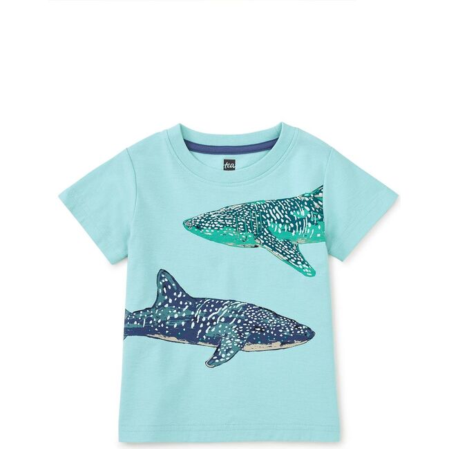 Whale Shark Graphic Tee, Canal Blue