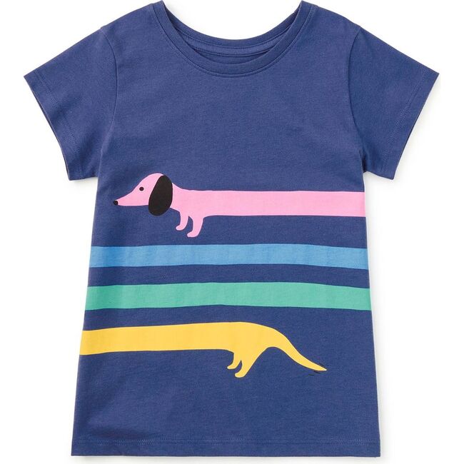 Rainbow Dachsund Graphic Tee, Triumph