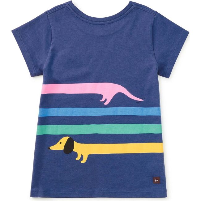 Rainbow Dachsund Graphic Tee, Triumph