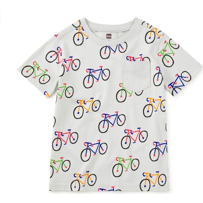 Printed Pocket Tee, La Vuelta Bikes