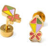Kite Studs, Multi - Earrings - 1 - thumbnail