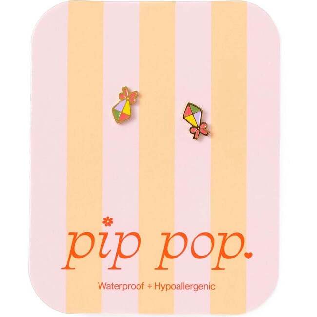 Kite Studs, Multi - Earrings - 3