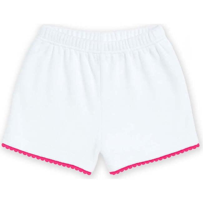 Terry Shorts With Pom Poms