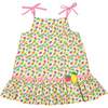 Printed Seersucker Dress With Fruit - Dresses - 1 - thumbnail