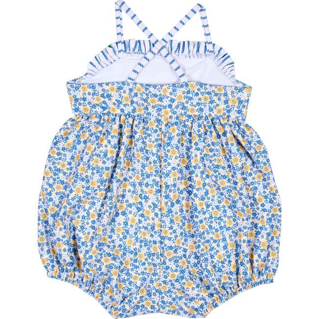 Floral Bubble Swimsuit W/Flower