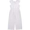 Plaid Seersucker Jumpsuit - Rompers - 1 - thumbnail