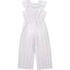 Plaid Seersucker Jumpsuit - Rompers - 3 - thumbnail