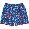 Under The Sea Print Swim Trunk - Swim Trunks - 1 - thumbnail