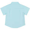 Gingham Linen Look Camp Shirt - T-Shirts - 5