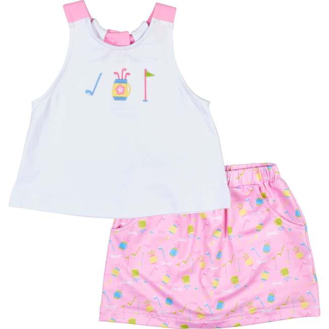 Top And Skort Set With Golf