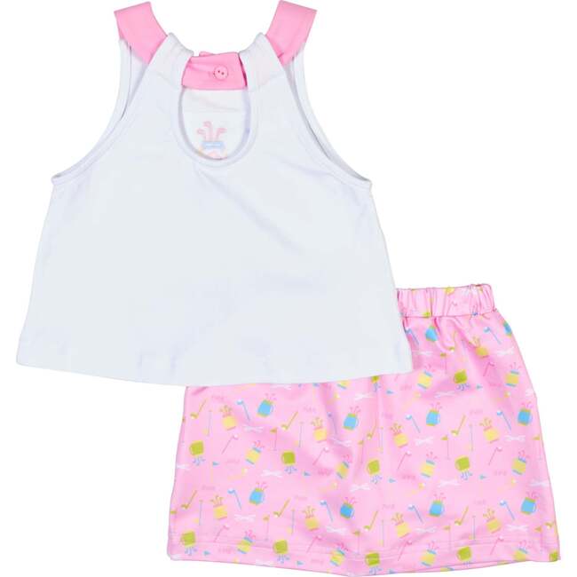 Top And Skort Set With Golf - Mixed Apparel Set - 4