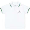 Knit Polo With Golf Clubs - Polo Shirts - 1 - thumbnail