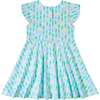 Printed Knit Tulip Twirl Dress - Dresses - 5