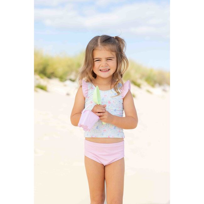 Floral Print Tankini - One Pieces - 3