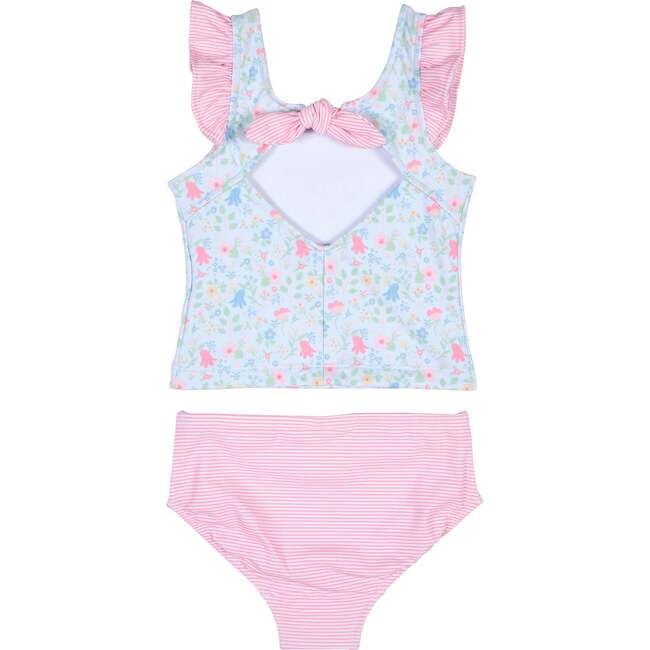 Floral Print Tankini - One Pieces - 4