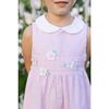 Linen-Look Dress With Flowers - Dresses - 3