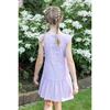 Crinkle Lawn Dress With Shirred Hem Ruffle - Dresses - 3