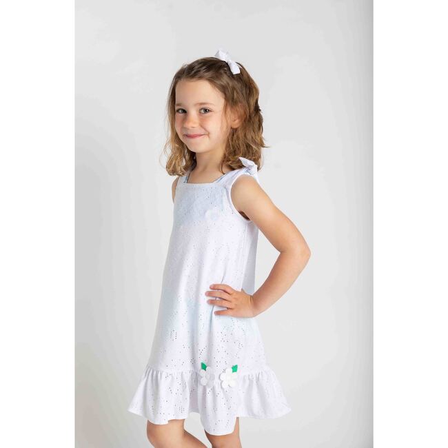 Knit Eyelet Coverup - Cover-Ups - 3