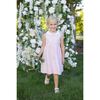Linen-Look Dress With Flowers - Dresses - 5