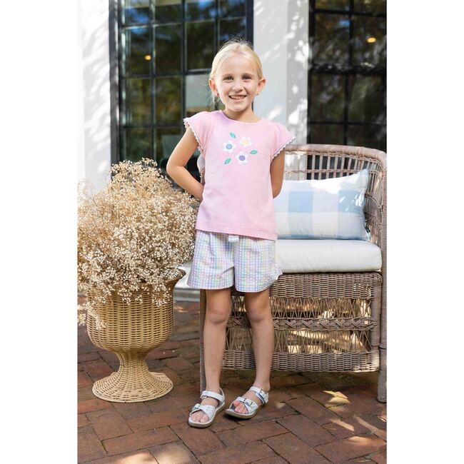 Knit Top With Flowers - Tank Tops - 3