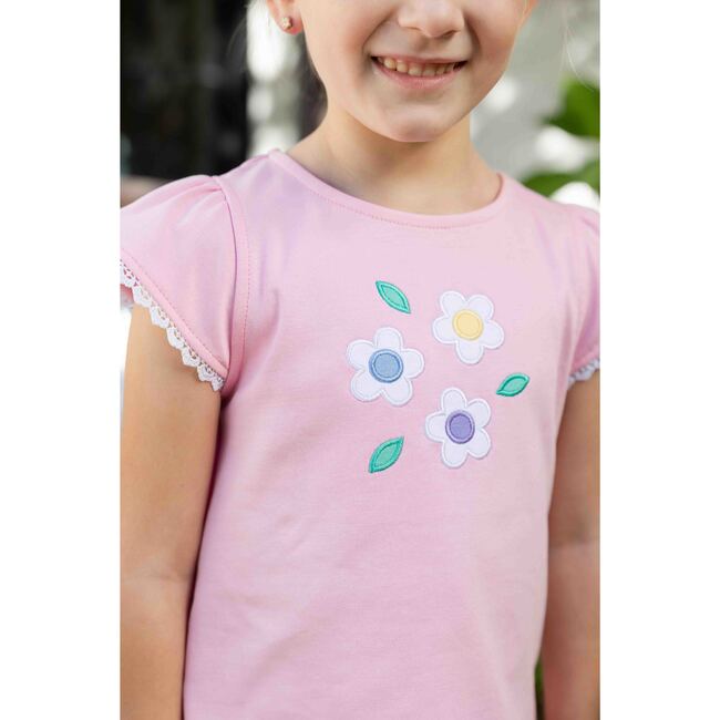 Knit Top With Flowers - Tank Tops - 5